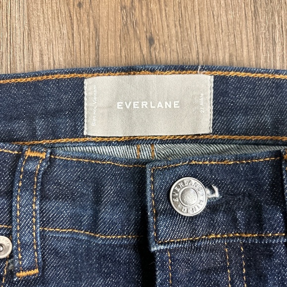 Everlane Women’s High-Rise Skinny Jeans Size 27 Ankle Dark Wash Minimalist - Picture 6 of 11